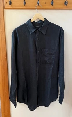 Banana Republic Linen Casual Button-Down Shirts for Men for sale