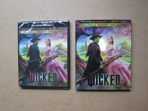 Wicked 4K Ultra HD + Blu-Ray + Digital Code NEW | eBay