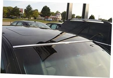 TRUE LINE Automotive DIY 2 Piece Chrome Roof Molding Trim Kit 