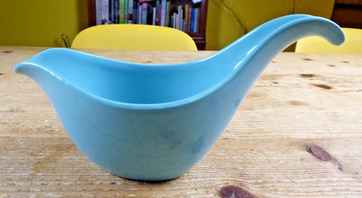 Vintage Midwinter Stylecraft Cannes blaue Sauciere sehr guter Zustand