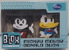 Funko Blox Disney Mickey Mouse Donald Duck Mini-Vinyl Mini Figures
