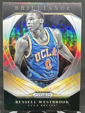 Russell Westbrook 2021 Panini Prizm Draft Picks Brilliance Silver Prizm #18