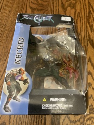Soul Calibur 2- Mcfarlane-Spawn -Necrid 4  Figure-New in Damaged Package
