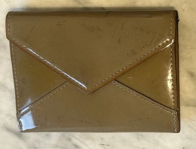 CARTIER PORTE MONNAIE MARRON CLAIR PLASTIFIÉ - Photo 1/4