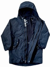 Nike Jacket Youth Large 6-7 Yrs Lined Sportswear Windrunner Hooded Windbreaker