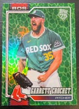 2026 Topps Series 1 - Garrett Crochet #53 Green Leaf Foil