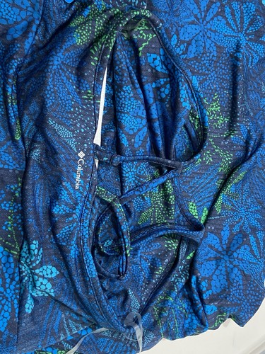 Columbia Women's Peak To Point Knit Dress - Size XS Blue Multi NEW - Picture 9 of 11