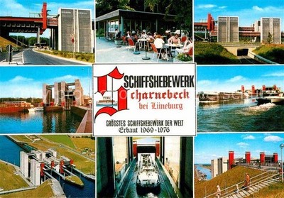 Schiffe Ships Navires Schiffshebewerk Scharnebeck Lueneburg 