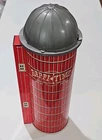 1950s Marx Happi Time Farm Silo Toy Tin Litho Playset Accessory w/ Elevator 10"