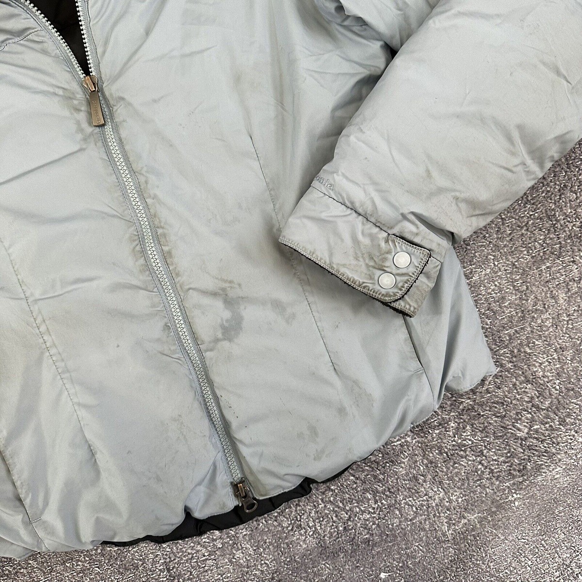 Women's Vintage Y2K Patagonia All Around Down Pastel Blue Puffer