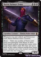Baron Helmut Zemo NM Foil #87 MSH Magic