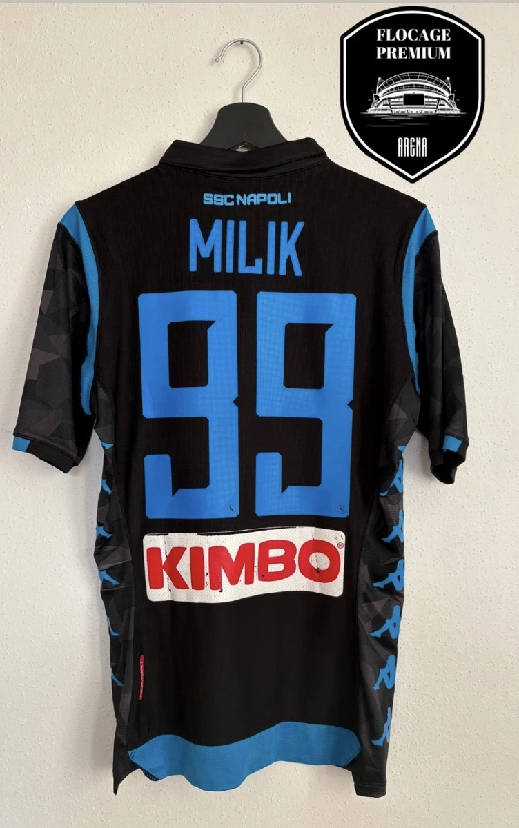 Maillot Domicile Naples Napoli Kappa 2016-2017 Taille M - Occasion, Version Joueur