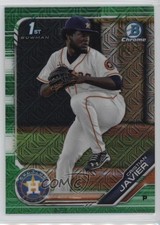 2019 Bowman Mega Box Green Mojo Refractor /99 Cristian Javier #BCP-32 4d3