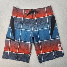 Salt Life Board Shorts Mens 32 Multicolor Vapor Stretch Fish Print Quick Dry