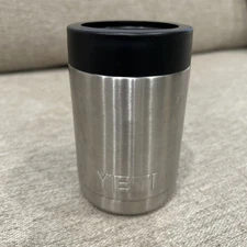 YETI Rambler Colster Can Cooler Koozie  Stainless Steel Insulated Beer 12 Oz 