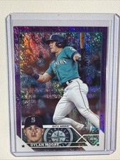 2023 Topps Update Series - #US47 Dylan Moore Purple Holofoil /799