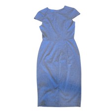 Zara Basic Collection Gray dress  Small zip back  short sleeve