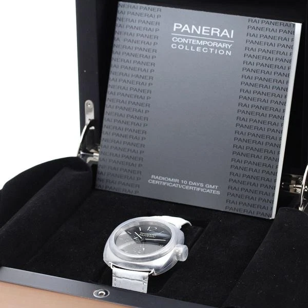 Panerai — Officine Panerai Radiomir PAM00323 47mm SS Black Dial Automatic Watch #C2850