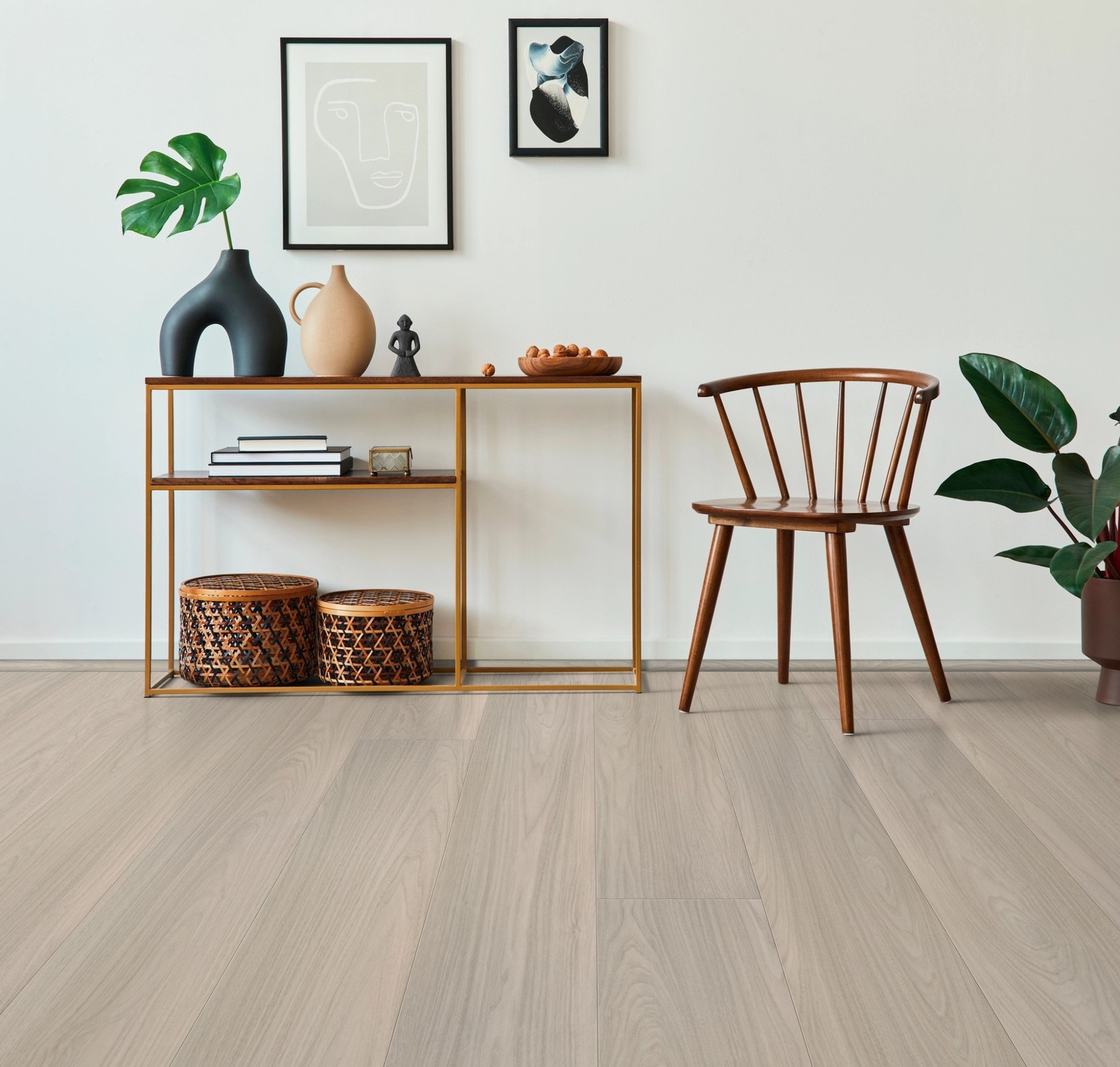 COREtec VV968-01030 Pro Plus 9" x 73" Embossed Vinyl Flooring - Rushden Walnut