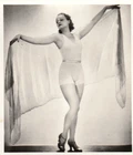 INGER DE TRISS -st express HOLLYWOOD star  PIN-UP/CHEESECAKE 1939 cigaret card