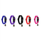 Collier cloche de chèvre réglable en nylon 13,7-20,5 pouces pour moutons bovin