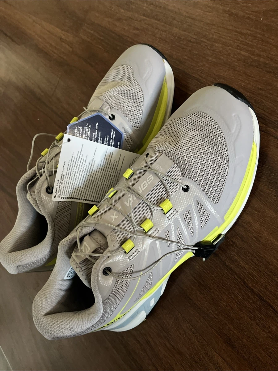 Salomon Mens XT-Wings 2 Ashes Of Roses Nimbus Clouds 416258 Running - Size 13 Salomon XT-Wings 2 Ashes Of Roses Evening Primrose for sale  main image 4