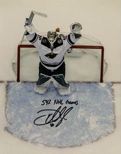 Devan DUBNYK Signed 8x10 Photo! Minnesota Wild GOALIE! “542 Nhl Games” W/coa