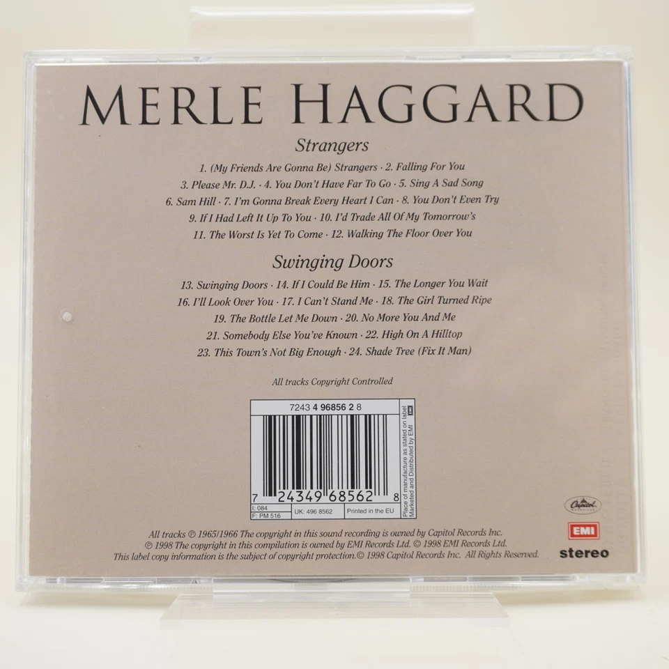 Merle Haggard – Strangers/Swinging Doors | CD | Zustand sehr gut - Bild 2 von 2