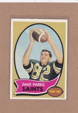 1970 TOPPS FOOTBALL DAVE PARKS #74 SAINTS EX/EX+ *A16522