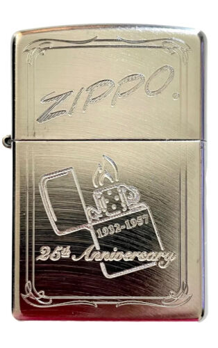 Encendedor coleccionable ZIPPO 25 aniversario ¡Nuevo! - Imagen 1 de 9