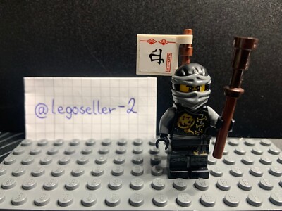LEGO Ninja Minifig njo199a - Cole - Skybound with Neck Bracket and Modified Tile