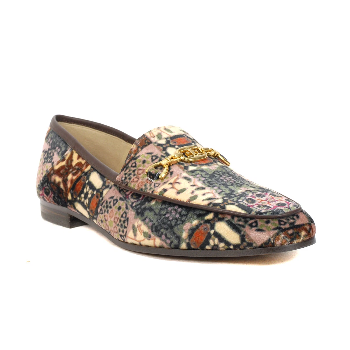 Sam Edelman Loraine 7 Ivory Velvet Loafers I2874F2900