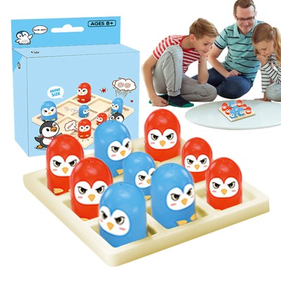Matryoshka Doll Board Game Tabletop Game Stacking Cup Tac Toe Games