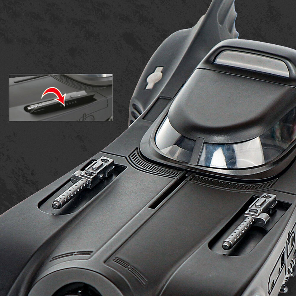 1/18 1989 Batmobile Model Car Diecast Toy Vehicle Metal Zinc Aloy