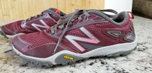 New Balance Minimus Athletic Shoe Size 8.5 Raspberry with Gray/hot orange accent | eBay