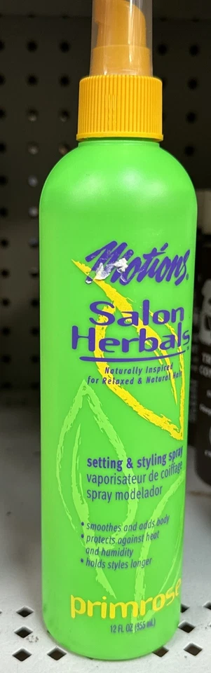 Spray de ajuste y peinado Motions Salon Herbals - 12 oz Foto 4 de 4