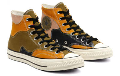 Converse Chuck 70 High Hacked Archive - Dark Moss Black 168905C