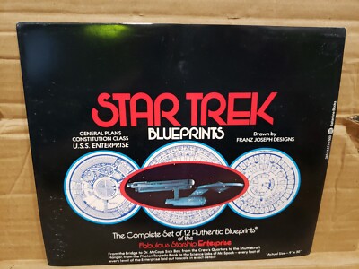 Star Trek Blueprints,Starship Enterprise,Spock Science Lab,McCoy's Sick Bay,9x30