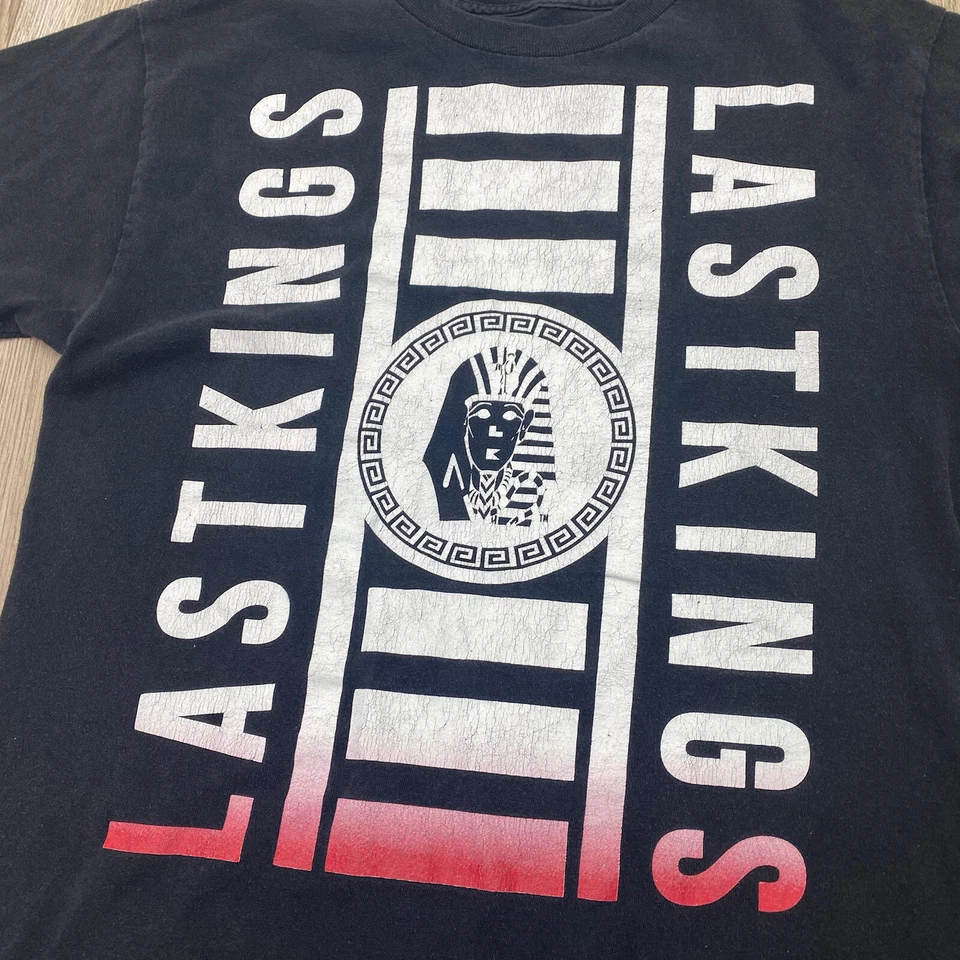 Camiseta Last Kings média preta manga curta - Imagem 2 de 4