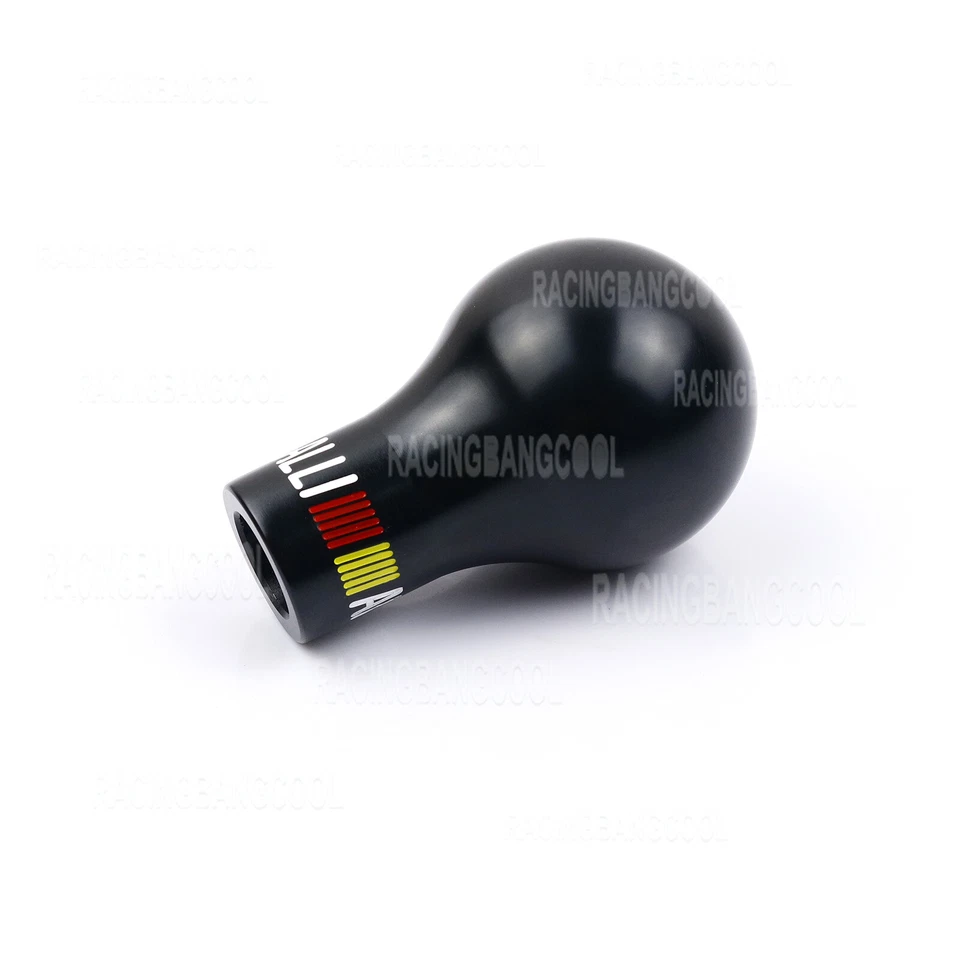 Nuevo Ralliart Negro Racing Universal Aluminio Perilla de Cambio Perilla de Palanca de Cambios Foto 2 de 4