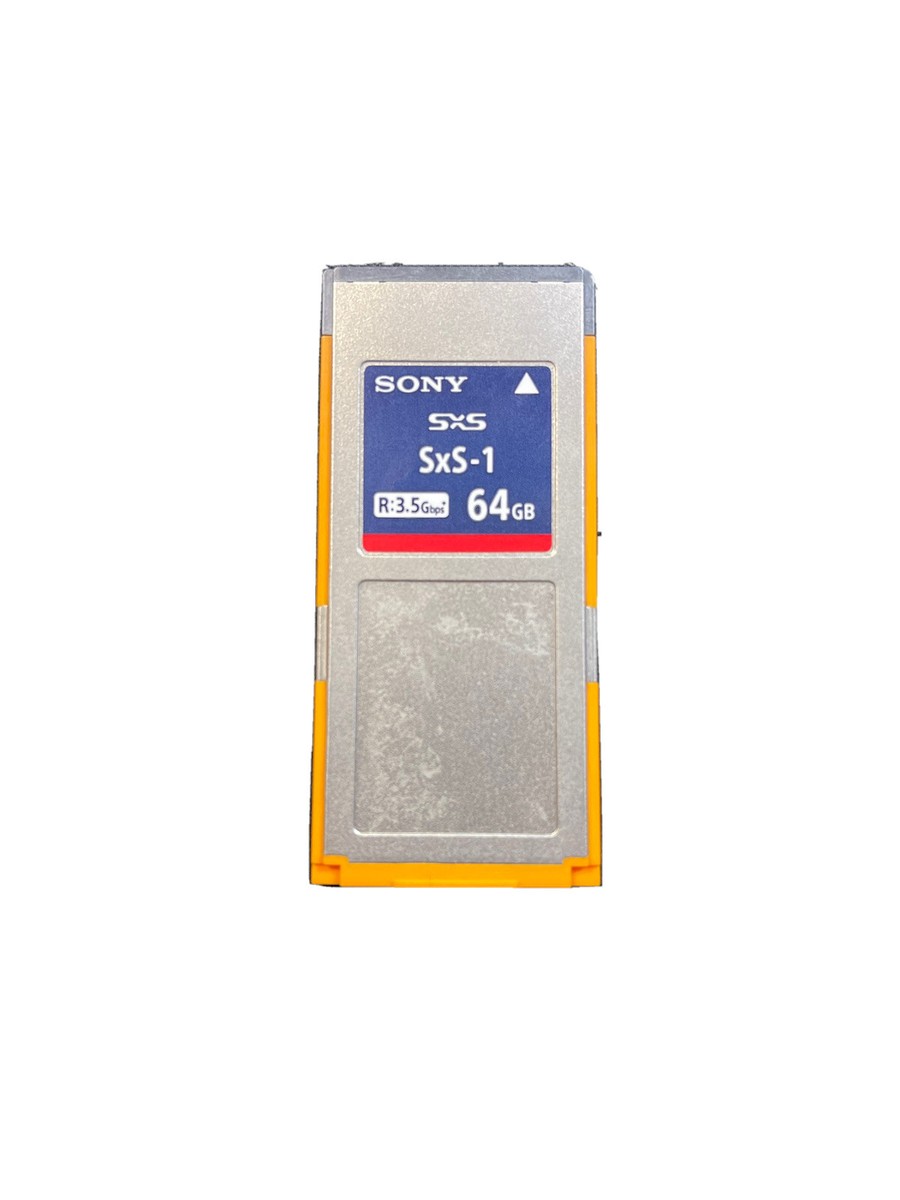 SONY SBS-64G1A SxS-1 64GB【日本製】３枚（バラ売りOK） Sony SxS-1 64GB SxS Card - Retail - SBS-64G1B | eBay