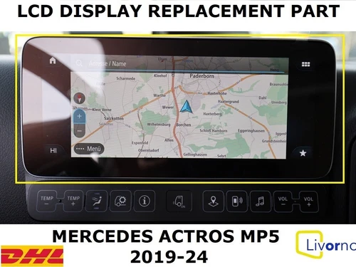 MERCEDES ACTROS MP5 2019- 2024LCD DISPLAY replacement part new