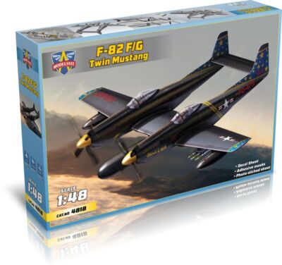 Modelsvit Models 1/48 NORTH AMERICAN F-82F/G TWIN MUSTANG Fighter
