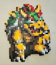 Bowser Super Mario RPG Legend of the Seven Stars Pixel Art Perler Bead Art