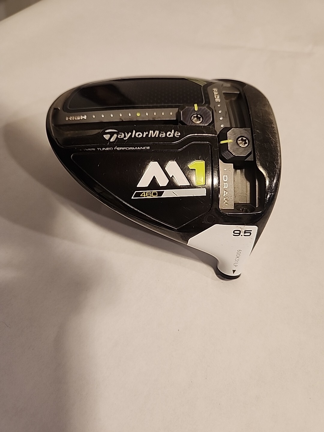 Used TaylorMade M1 460 2017 Driver Head 9.5*- RH. Good Condition.