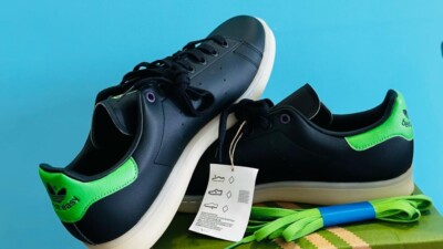 Adidas Originals x Marvel Mens Stan Smith Hulk FZ2708 Size 10.5 New In Box