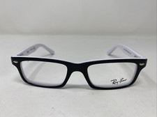 Ray-Ban RB 1535 3579 46-16-125 Black/White Full Rim Eyeglasses Frame 7320