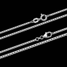 VENEZIANERKETTE 925 SILBER KETTE HERREN DAMEN HALSKETTE COLLIER TOP