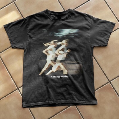 Just Keep Running Sneaker Ad - retro aesthetic timeless trends thrift aesthetic