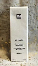 U BEAUTY~The Plasma~Lip Compound~Universal~15ml / 0.5 fl oz~Full Size~NIB~Sealed